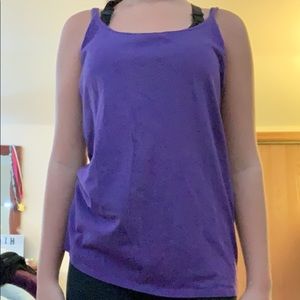 Purple tank top